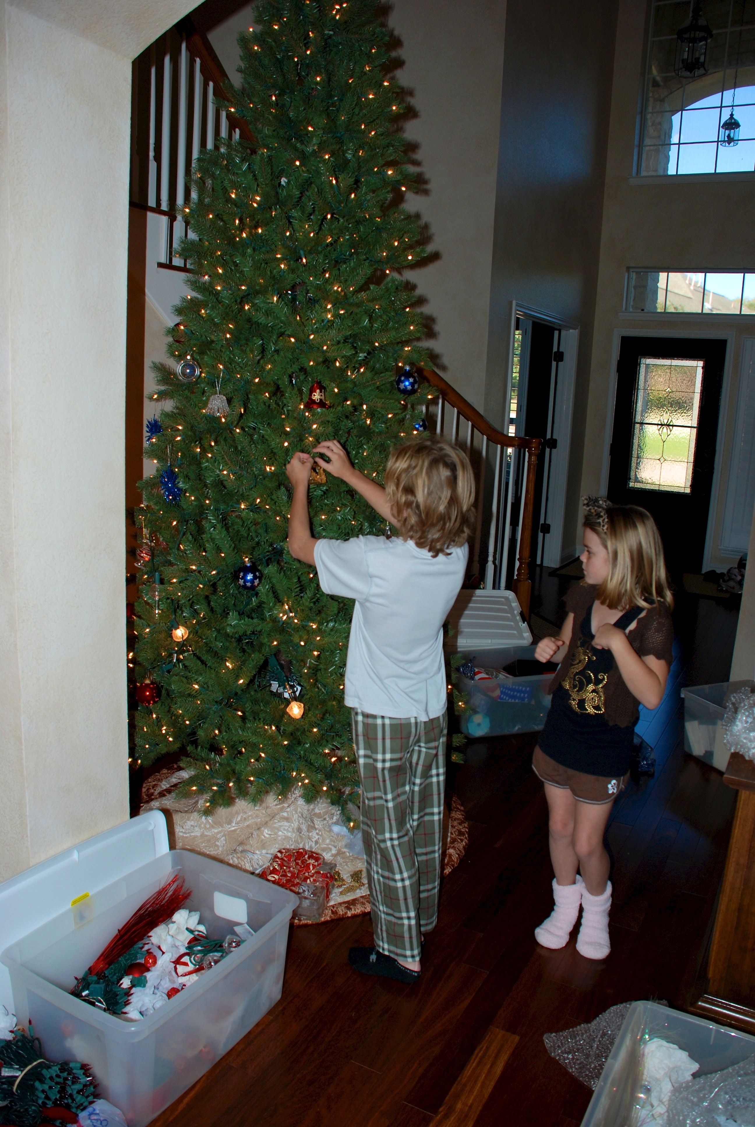 2008-11-16-Kyl & Vale decorate tree.jpg
